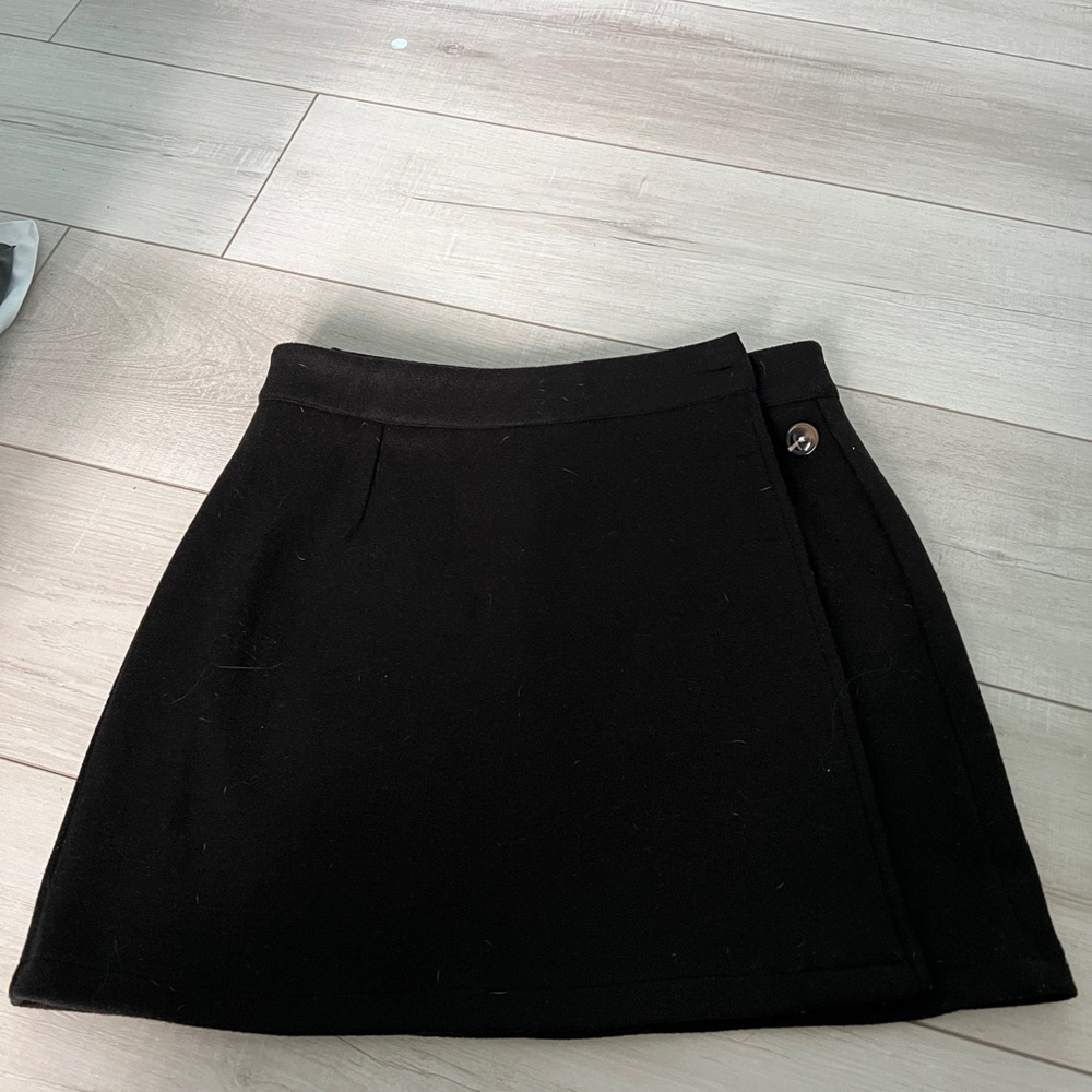 Wool Mini skirt